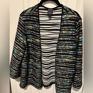 Clara SunWoo Vibrant Striped Jacket